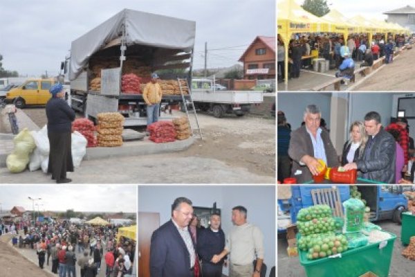 A fost inaugurat centrul agroalimentar din Valu: Mitroi, desemnat cel mai bun primar